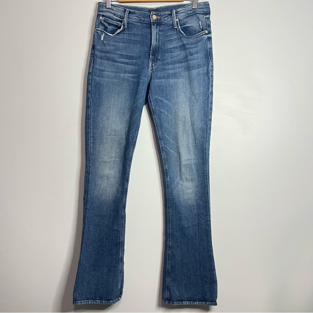 MOTHER High Rise Blue Jeans - Picture 2 of 13